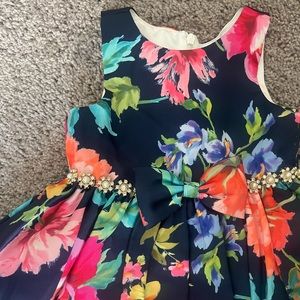 Floral party dress size 2T